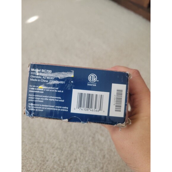 New Conair Double Ceramic Heated Straight Brush Upto 400F Antiscald Heated Plate - Picture 9 of 15